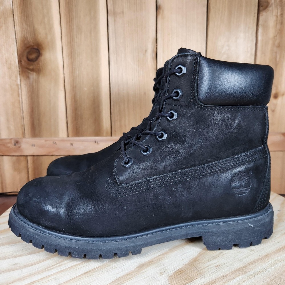 Timberland‎ Premium Boots Womens 8 Black Leather PrimaLoft Insulated Waterproof